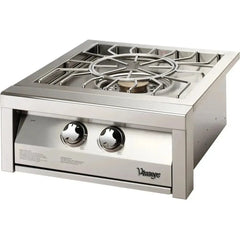 Vintage Power Maxx Burner, 24 Inches, with 55,000 BTUs, Individual Burner Control, 9v Ignition, and Stainless Steel Cover - VPMAXX24-N - The Home Selection
