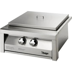 Vintage Power Maxx Burner, 24 Inches, with 55,000 BTUs, Individual Burner Control, 9v Ignition, and Stainless Steel Cover - VPMAXX24-N - The Home Selection