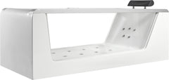 EAGO 6 ft Clear Rectangular Acrylic Whirlpool Bathtub - AM152ETL-6