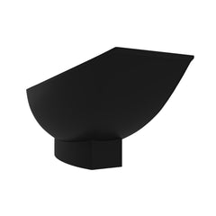 Alfi Black Matte 71  Solid Surface Resin Free Standing Hammock Style Bathtub - AB9991BM