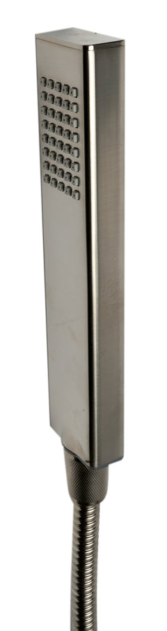 ALFI 2 Way Thermostatic Square Knob Shower Set w/ Hand held Showerhead - AB2830