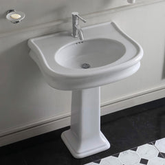 Whitehaus Waterhaus Solid , single hole, extended single lever lavatory faucet - WHS0221-SB