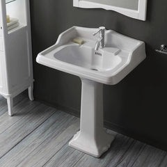 Whitehaus Waterhaus Solid , single hole, extended single lever lavatory faucet - WHS0221-SB