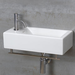 Whitehaus Waterhaus Solid , Single Lever Small Lavatory Faucet - WHS1010-SB