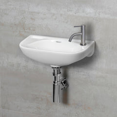 Whitehaus Waterhaus Solid , Single Lever Small Lavatory Faucet - WHS1010-SB