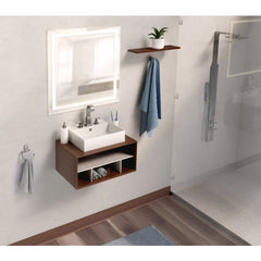 Whitehaus Rectangular Basin with Single Faucet Drilling & Overflow - B-AG - The Home Selection