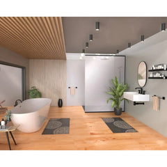 Whitehaus Rectangular Wall Mount Basin with Faucet Drilling Options and Rear Center Drain Location - The Home Selection