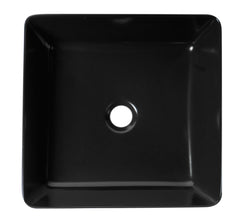 Alfi 16  Modern Square Above Mount Ceramic Sink - ABC903
