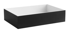 Alfi Black Matte 20  x 14  Solid Surface Resin Sink - ABRS2014BM