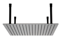 Alfi 20  Square Ultra-Thin Rain Shower Head - RAIN20S