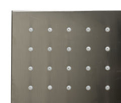 Alfi 16  Square Multi Color LED Rain Shower Head - LED16S