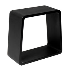 Alfi Black Matte Solid Surface Resin Bathroom / Shower Stool - Black Matte