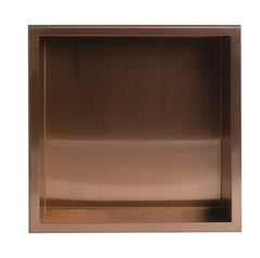 Alfi 16  x 16  Steel Square Single Shelf Shower Niche - ABNP1616