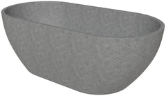 Alfi 59  Solid Concrete Oval Freestanding Bathtub - ABCO59TUB