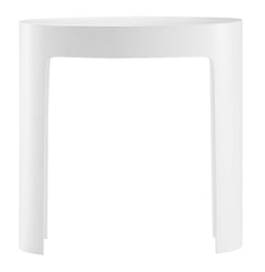 Alfi White Matte Solid Surface Resin Bathroom / Shower Stool - ABST66