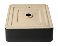 Alfi 16  Modern Square Above Mount Ceramic Sink - ABC903
