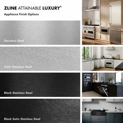 ZLINE Autograph Edition 30 in. 4.2 cu. ft. Marino Gas Range with 4 Burner DuoPro™ Cooktop and Convection Gas Oven in Black Stainless Steel and Polished Gold Accents - PMGRBZ-30-G - The Home Selection