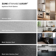 ZLINE Autograph Edition 48 in. 6.7 cu. ft. Paramount Double Oven Dual Fuel Range with 8 Burner Gas Cooktop in Stainless Steel and Champagne Bronze Accents