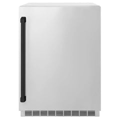 ZLINE Autograph Edition 24 in. Touchstone 151 Can Beverage Fridge With Solid Stainless Steel Door  - RBSOZ-ST-24