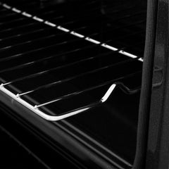 ZLINE 30 in. Autograph Edition Professional True Convection Single Wall Oven with Air Fry and Self Clean in Stainless Steel with Polished Gold Handle - WASZ-30-G