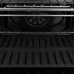 ZLINE 30 in. Autograph Edition Professional True Convection Single Wall Oven with Air Fry and Self Clean in Stainless Steel with Polished Gold Handle - WASZ-30-G