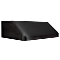 ZLINE 36 in. 600 CFM Ducted Under Cabinet Range Hood in Black Stainless Steel - BS623-36 - The Home Selection