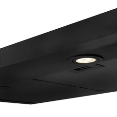 ZLINE 30 in. 400 CFM Ducted Under Cabinet Range Hood in Black Stainless Steel - BS617-30