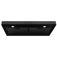 ZLINE 30 in. 400 CFM Ducted Under Cabinet Range Hood in Black Stainless Steel - BS617-30