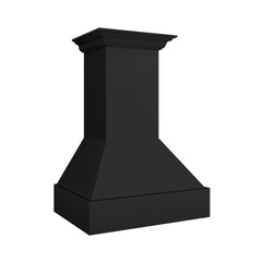 ZLINE 30 in. Wooden Wall Mount Range Hood in Rustic Black Finish - 355CC-30 - The Home Selection