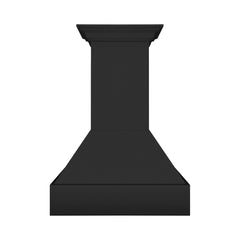 ZLINE 36 in. Wooden Wall Mount Range Hood in Rustic Black Finish - 355CC-36 - The Home Selection