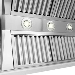 ZLINE 30 in. Wooden Wall Mount Range Hood in Rustic Bright White Finish - 355WW-30 - The Home Selection