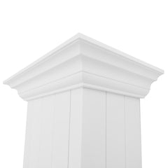 ZLINE 30 in. Wooden Wall Mount Range Hood in Shiplap Bright White Finish - KPWW-30 - The Home Selection