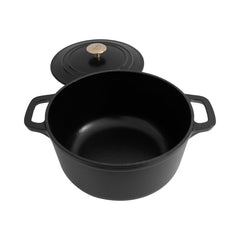 ZLINE 5-Piece Enameled Cast Iron Cookware Set in Black Matte - CWSETS-BLM-5 - The Home Selection