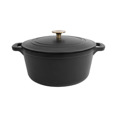 ZLINE 5-Piece Enameled Cast Iron Cookware Set in Black Matte - CWSETS-BLM-5 - The Home Selection