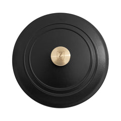ZLINE 5-Piece Enameled Cast Iron Cookware Set in Black Matte - CWSETS-BLM-5 - The Home Selection