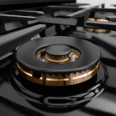 ZLINE 30 in. Classic Gas Rangetop with 4 Burner DuoPro™ Cooktop in Black Stainless Steel - PCRTB-30