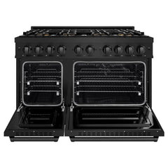 ZLINE 48 in. Classic Dual Fuel Range PCDRB-48 open