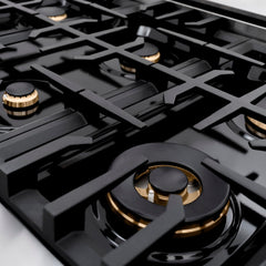 ZLINE Autograph Edition 48 in. 6.7 cu. ft. Classic Double Oven Gas Range with 8 Burner Cooktop in Stainless Steel with White Matte Doors and Matte Black Accents