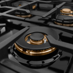 ZLINE 36 in. Classic Gas Rangetop with 6 Burner DuoPro™ Cooktop in Stainless Steel - PCRT36