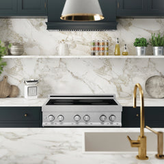 ZLINE 30" 4.0 cu. ft. Induction Range with a 4 Element Stove and Electric Oven in Black Matte (RAINDS-BLM-30)
