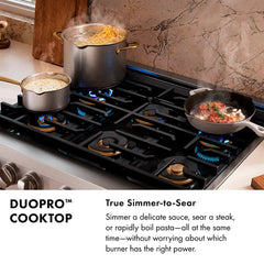 ZLINE 30 in. 4.2 cu. ft. Classic Gas Range with 4 Burner DuoPro™ Cooktop and Convection Gas Oven in Stainless Steel - PCGR30
