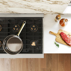 ZLINE 48 in. 6.7 cu. ft. Paramount Gas Range with 8 Burner DuoPro™ Cooktop and Dual Ovens in Stainless Steel - PSGR