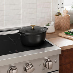 ZLINE 5-Piece Enameled Cast Iron Cookware Set in Black Matte - CWSETS-BLM-5 - The Home Selection