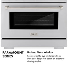 ZLINE Autograph Edition 48 in. 6.7 cu. ft. Paramount Double Oven Gas Range with 8 Burner Cooktop in Black Stainless Steel - SGRBZ-48-K