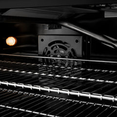 ZLINE 30 in. 4.2 cu. ft. Paramount Gas Range with 4 Burner DuoPro™ Cooktop and Convection Gas Oven in Black Satin Stainless Steel - PSGRBS-30
