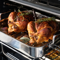 ZLINE 30 in. Professional True Convection Single Wall Oven with Air Fry and Self Clean in DuraSnow® Stainless Steel - WASS-30