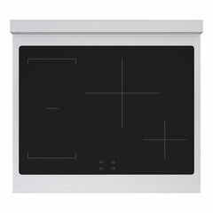 ZLINE Autograph Edition 30 in. 4.2 cu. ft. Marino Induction Range with 4 Element Cooktop and Electric Convection Oven in Satin Stainless Steel with Champagne Bronze Accents - MINRSZ-30-CB