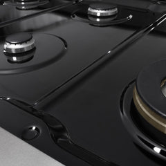 ZLINE 48 in. 6.7 cu. ft. Marino Double Oven Dual Fuel Range with 8 Burner Gas Cooktop in Satin Stainless Steel - MDRS-48 - The Home Selection
