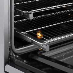 ZLINE 48 in. 6.7 cu. ft. Marino Gas Range with 8 Burner DuoPro™ Cooktop and Dual Ovens in Satin Stainless Steel - PMGRS-48 - The Home Selection