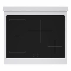 ZLINE 30 in. 4.2 cu. ft. Marino Induction Range with 4 Element Cooktop and Electric Convection Oven in Stainless Steel with White Matte Door - MINR-WM-30 - The Home Selection